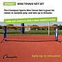 Champion Sports Mini Tennis Net, Multicolored (MTNSET)~#|#~6CBB89F8-1D35-47D2-9466E0125E223958_sc7