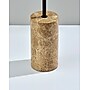 Adesso Rayne 61.25"H Floor Lamp, Brown Marble Base with Rattan Shade (3296-01)~#|#~6CBC8CCE-B3FD-463E-85742288D8090D15_sc7
