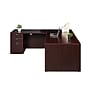 Boss Office Products 71"W L-Shaped Executive Corner Desk with Box/Box/File Storage Pedestal, Mahogany (GROUPA10-M)~#|#~6CBDA479-D835-4798-89B016CBD3D19990_sc7