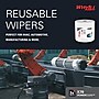 WypAll PowerClean X70 Fabric Cleaning Wipers, 13.3" x 13.4", White, 870 Sheets/Roll (41600)~#|#~6CBDC0F5-FAFD-432E-AAAE2528021299E7_sc7