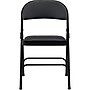 Lorell Fabric Padded Seat Folding Chairs, Black (LLR62532)~#|#~6CC76CFA-FB48-46A4-A5967D2068A7A770_sc7