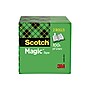 Scotch Magic Invisible Clear Tape Refill, 0.75" x 72 yds., 3" Core, Clear, 2 Rolls/Pack (810-2P34-72)~#|#~6CD48323-2081-4C1C-8F2132D1F6C7C56B_sc7