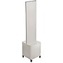 Azar Displays 44”H x 13.5W Floor Display on Studio Wheeled Base, White (700729-WHT-WB)~#|#~6CDF383B-AA31-417A-A4B9A6C9FFE38D61_sc7