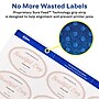 Avery Print-to-the-Edge Laser/Inkjet Oval Labels, 2" x 3-1/3", White, 200 Labels/Pack (22570)~#|#~6D01EF79-6A5A-4B97-B797BE9BF18F862B_sc7