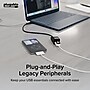 Plugable Universal USB-C to Dual USB-A 2.0 Splitter, Male to Female/Female, Black (USBC-2PORT)~#|#~6D0671C6-5247-4649-AB769E391AA1BC7D_sc7