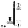 uni Jetstream 101 Ballpoint Pens, Medium Point, 1.0mm, Black Ink, Dozen (1768011)~#|#~6D1197C1-4DB6-4ECF-9AB5F7F372F641D5_sc7