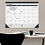 2026-2027 AT-A-GLANCE 21.75" x 17" Academic Monthly Desk Pad Calendar, White/Black (SK2416-00-27)~#|#~6D2F65E8-4EF9-4EE9-BBD9C5E20A2ED5E2_sc7