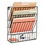 Mind Reader Metal Front Loading Letter Tray, Letter Size, Black (MAGMWIRE-BLK)~#|#~6D31605A-9BEB-4F83-8CE26D9157914937_sc7
