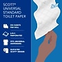 Scott Professional Recycled Toilet Paper, 2-Ply, White, 550 Sheets/Roll, 40 Rolls/Carton (48040)~#|#~6D44EA21-304B-499F-8AF2EAACDA0B7187_sc7