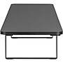 Lorell Quick Install Monitor Riser Stand, Up to 42" Monitor, Black (LLR99556)~#|#~6D4DFE1C-A760-4D10-97DDBE693AB40020_sc7