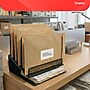 Staples Clasp & Moistenable Glue #10 Catalog Envelope, 9" x 12", Natural Brown, 100/Box (ST19964-CC)~#|#~6D71D544-AB0C-47DE-878DD4491BC94EE3_sc7