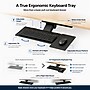 Uncaged Ergonomics Under Desk Keyboard Tray, Black (KT1)~#|#~6D79C5E0-964C-4D30-8FFE1031FD6A27AA_sc7