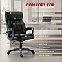 Staples Lockland Ergonomic Leather Managers Big & Tall Chair, 400 lb. Capacity, Black (ST63098-CC)~#|#~6D87E0CE-E0F4-4DDA-807B3CB09A1DEE5A_sc7