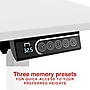 Staples 48"W Electric Rectangular Adjustable Standing Desk, White (ST63148)~#|#~6D94F2E0-00A8-4811-8348BE8C183F5426_sc7