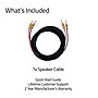 Fluance Hi-Fi 12 AWG 12 ft. Speaker Wire with Dual Gold-Plated Banana Plugs (SW512)~#|#~6DA841BF-F509-4085-BDA95D172CD97481_sc7