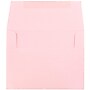 JAM Paper A2 Booklet Envelope 4 3/8" x 5 3/4", Baby Pink, 100/Pack (155623d)~#|#~6DA8EBE2-B55D-4E1D-926DFA2E36700F51_sc7