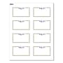 Avery Gold & Navy Border w/ Florals Matte Blank Card, White, 80/Pack (S00-D31)~#|#~6DAC9426-6E39-432A-82B576EAB86C2878_sc7