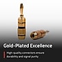 Fluance Banana Plug 24K Gold-Plated connectors 16 to 12 AWG Speaker Wire, Pair~#|#~6DB18782-0CCD-4D83-B24468188FC1C2B0_sc7