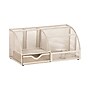 Staples 7-Compartment Metal Mesh Desk Organizer, Warm White (ST63827)~#|#~6DC023E6-2822-4491-B7C6D1FE37264E2B_sc7