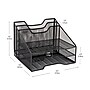 Mind Reader 5-Compartment Metal Mesh File Organizer, Black (MESHBOX5-BLK)~#|#~6DCD80AC-8A17-4F3F-BC76AFDCAF0927D2_sc7