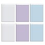 TOPS Prism Notepad, 8.5" x 11.75", Wide Ruled, Assorted, 50 Sheets/Pad, 6 Pads/Pack (TOP63116)~#|#~6DE7EB8F-4331-4E4A-9DE3D1579189F437_sc7
