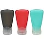 cool gear Go Gear Silicone Travel Toiletry Bottles, 3/Pack (1304)~#|#~6DF9ED95-D855-4224-95D301C91505F3AE_sc7