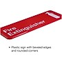 Excello Global Products Fire Extinguisher Indoor/Outdoor Wall Sign, 9" x 3", Red/White, 3/Pack (EGP-HD-0480)~#|#~6E01C153-FDF7-49AA-975C9189BA3B3427_sc7