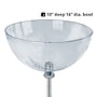 Azar 16"W Bowl Tower Display, Clear (700956)~#|#~6E115D8C-5FA1-4CA2-8A689B4FAC11D1E0_sc7