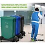 Alpine Industries Rectangular Trash Can Dolly, 200 lb. Weight Capacity, Black, 2/Pack (ALP477-DOLLY-2PK)~#|#~6E174C11-AAEB-41F9-91CE8CAD872CB62B_sc7