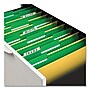 Universal Reinforced Classification Folders, 1/3-Cut Tab, Legal Size, Green, 50/Box (UNV13526)~#|#~6E27EDB8-AECD-4924-ABBB66189E301EB0_sc7