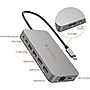 HyperDrive Dual 4K Display Universal Docking Station for M1/M2/M3 MacBooks Laptop, Silver (HDM1H)~#|#~6E3F4F2F-ADC3-4293-B9FA39ECEB5E1428_sc7