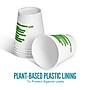 Perk™ Eco Compostable Paper Hot Cup, 10 Oz., White/Green, 500/Carton (PK56223CT)~#|#~6E436000-3A74-4DD0-9C60D46A98F0FB4E_sc7