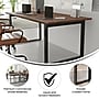Flash Furniture Redmond 72"W x 36"D Conference Table, Laminate, Walnut (MTM7236WLTUBF)~#|#~6E43838F-3F15-41DC-8FD9E3B0ABB561B4_sc7