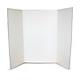 Flipside Tri-Fold Presentation Board, 36" x 48", Corrugated, Bleached White, 24/Carton (30042-24)~#|#~6E4A7AF7-BDD1-4281-9292657AA78362F8_sc7