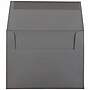 JAM Paper A2 Booklet Envelope 4 3/8" x 5 3/4", Dark Grey, 100/Pack (36396432d)~#|#~6E64CFEC-0515-4F7E-B7C777CFB652ACAD_sc7