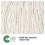 Unisan Cut-End Wet Mop Head, Cotton, No. 16, White, 12/carton~#|#~6E6D3765-D0DD-4156-BAD5F40C86DF85A2_sc7