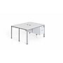 Boss Office Products Simple System 66"W 2-Person Workstation Desk Bundle, White, 2/Set (SGSD014-102-WT)~#|#~6E90CDA1-B487-425F-AF8666748A61627B_sc7