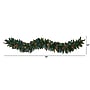 Nearly Natural Snow Dusted Artificial Christmas Garland, Berries and Pinecones, 6' (4463)~#|#~6E9A30C1-F4C3-4D7C-8BF6C12DFA085EF3_sc7