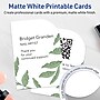 Avery Rectangle Single Rounded Corner Integrated Cards, Matte White, 30/Pack (19479398891)~#|#~6EAEC85C-51EE-47E8-B3F9A911BE5CE396_sc7