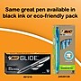 BIC Glide Retractable Ballpoint Pen, Medium Point, 1.0mm, Blue Ink, Dozen (14408/VCG11BE)~#|#~6EB284D9-BA84-4ACD-B797F3921F601111_sc7
