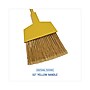 Boardwalk Poly Bristle Angler Broom, 53" Handle, Yellow, 12/Carton (BWK932M)~#|#~6EB5391D-A0A1-4A76-9237C0D67961DF17_sc7
