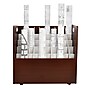 AdirOffice 50-Slot Mobile Roll File, 28.5"H x 30"W x 15.75"D, Mahogany (626-MA-2PK)~#|#~6EB975AD-C300-4C2F-866AC3591CBA35A2_sc7
