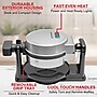 Brentwood 5" Flip Belgian Waffle Maker, Silver/Black (BTWTS231S)~#|#~6EBE37F6-8F7A-4862-85113B05344C7CD6_sc7