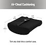Mind Reader Memory Foam Ergonomic Back Cushion, Black (BACKFOAM-BLK)~#|#~6ED9B796-3C88-4CDB-82B8C3A0026FFC3B_sc7