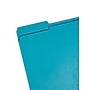 Smead File Folder, 3 Tab, Letter Size, Teal, 100/Box (13134)~#|#~6EDB9700-B3F4-4174-82042D036C70205C_sc7