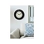 Infinity Instruments Retro Escape Wall Clock, Plastic/Glass, 9.75"Dia. (20305BK-4543)~#|#~6EDE2566-E23E-42A2-AA1A2442572B6C40_sc7