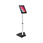 Mount-It! Adjustable Anti-Theft iPad Tablet Floor Stand, Matte Black/Silver (MI-3783_G10)~#|#~6EFDF0F3-F45D-4617-9218E7DEB760BB84_sc7