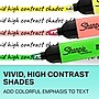 Sharpie Clear View Highlighter, Chisel Tip, Assorted, 3/Pack (1912767/2128222)~#|#~6F01E9BB-53DE-4094-AECC331CA20D44D0_sc7