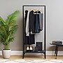 Iris 8.88" x 6.75" Garment Rack, Black Metal (596267)~#|#~6F166477-7104-45B4-93B56192075D64C2_sc7