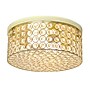 Lalia Home Glam 2 Light 12 Inch Round LED Flush Mount, Gold (LHM-2003-GL)~#|#~6F31066C-2E56-49FD-86F1BFF905E9AFDE_sc7